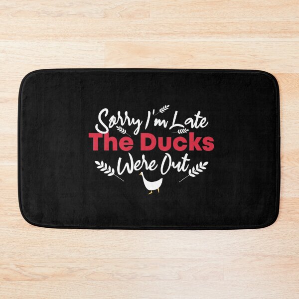 Item preview,  Vintage Retro Sorry I'm Late The Ducks Were Out Farmer designed and sold by Mer Yem.