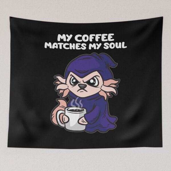 Item preview, My Coffee Matches My Soul Black Coffeein Junkie designed and sold by Moonpie90.