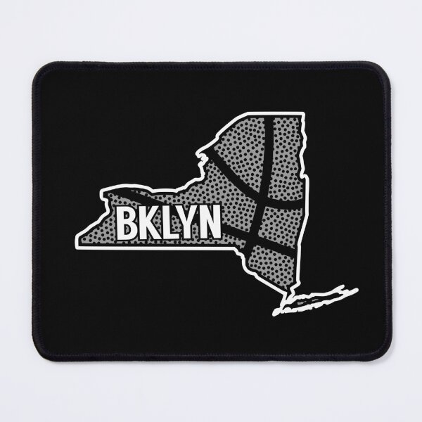 Item preview, Retro Brooklyn Basketball NY Outline designed and sold by pixeljamz.