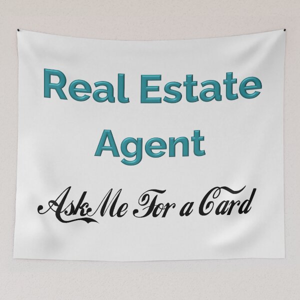 Item preview, Real Estate Agent ~ Ask me for a Card designed and sold by LeslieMac713.