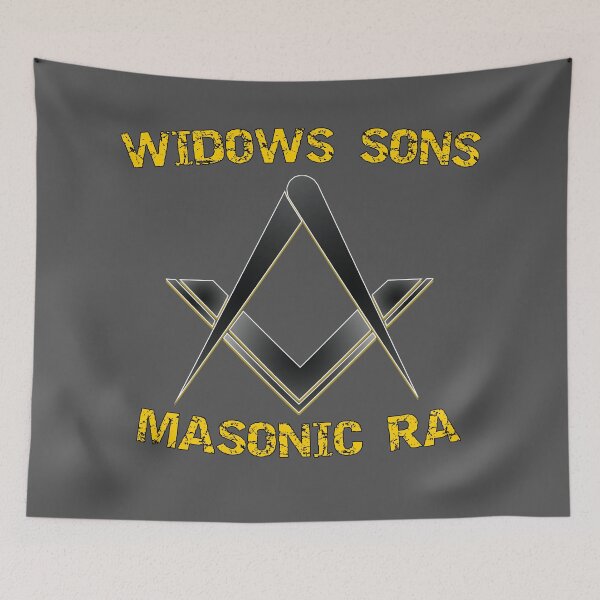 Item preview, Widows Sons - Masonic MRA  designed and sold by MVprints.