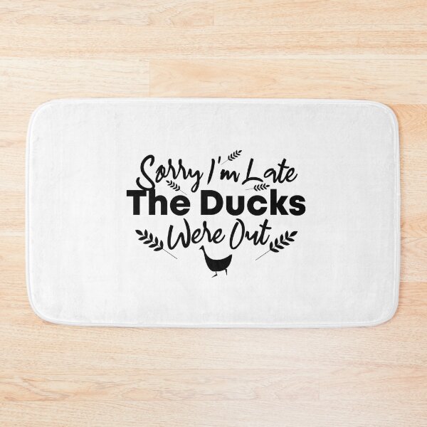Item preview,  Vintage Retro Sorry I'm Late The Ducks Were Out Farmer designed and sold by Mer Yem.
