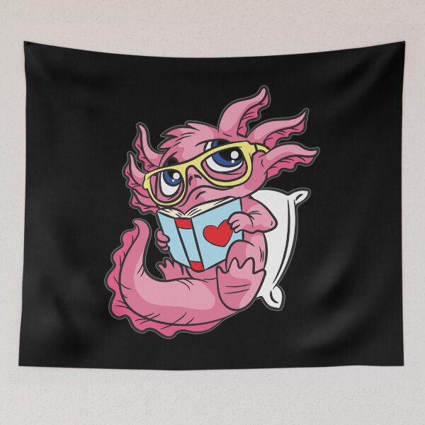Item preview, Axolotl Reading Books designed and sold by Moonpie90.