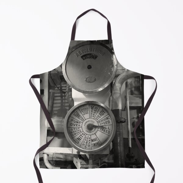 Item preview, Vintage Engine Dials In A World War Two Navy Ship, Vintage Style Photograph designed and sold by TrulyEpoque.