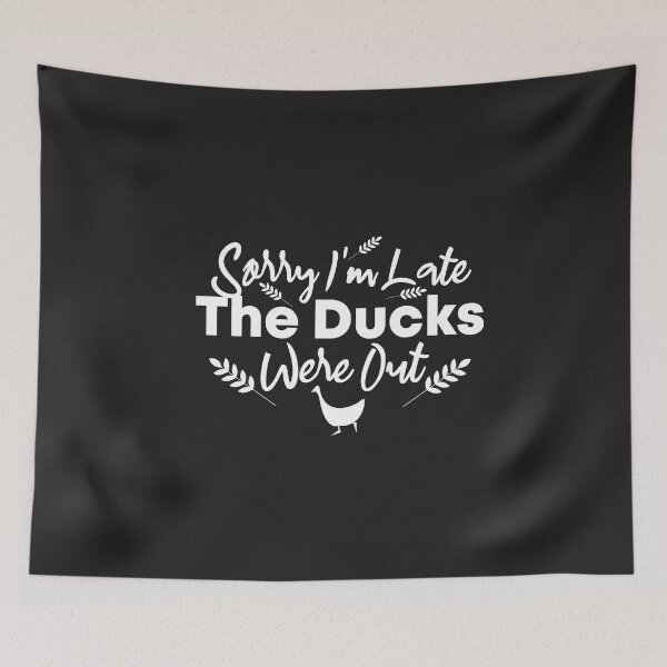 Item preview,  Vintage Retro Sorry I'm Late The Ducks Were Out Farmer designed and sold by Mer Yem.