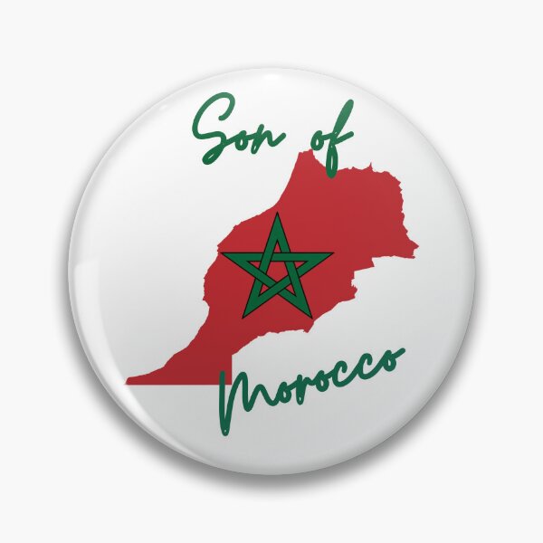 Item preview, Son of Morocco Map Flag designed and sold by NovawayDirect.
