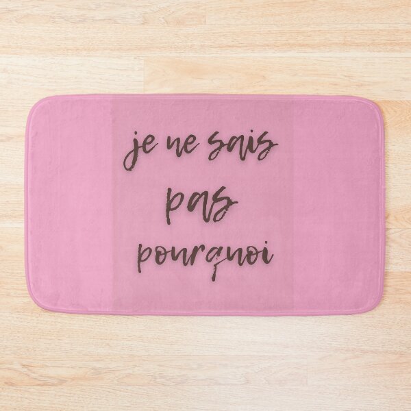 Item preview,   je ne sais pas pourquoi designed and sold by Douaa_Print.
