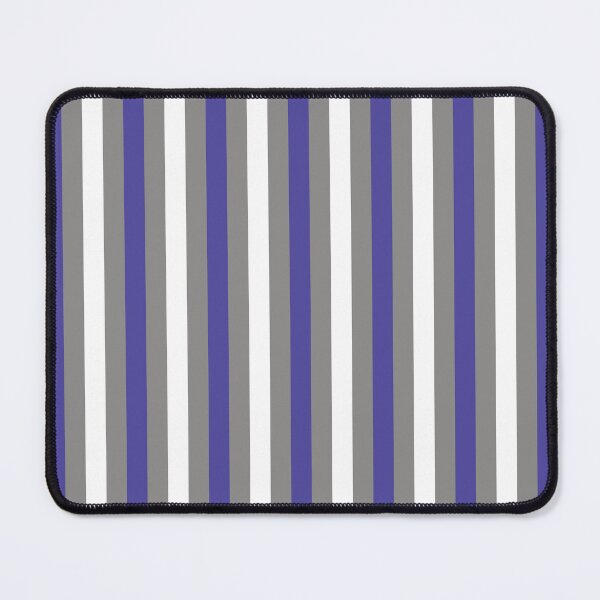 Item preview, Vertical stripes in Very Peri purple, gray and white designed and sold by Ninaeva.
