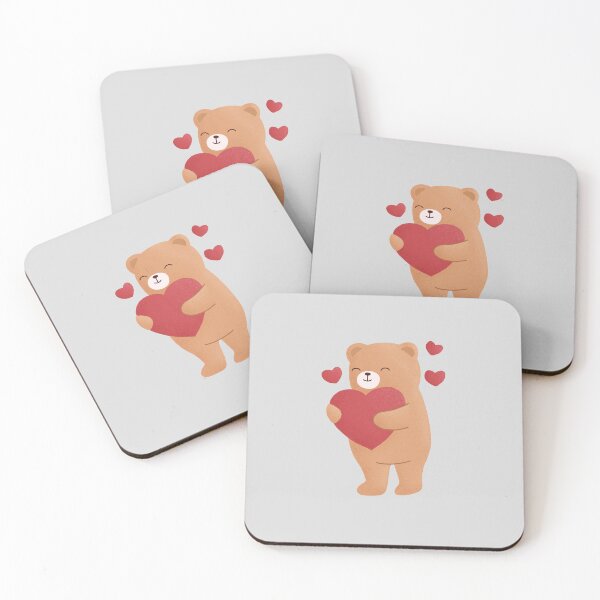 Item preview, Brown Bear Valentine designed and sold by Paper Hearteu.