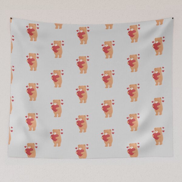 Item preview, Brown Bear Valentine designed and sold by Paper Hearteu.