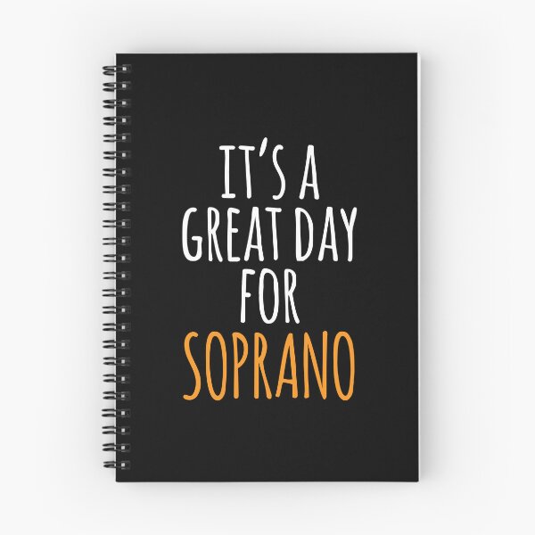 Item preview, It's a Great Day for Soprano designed and sold by kindxinn.