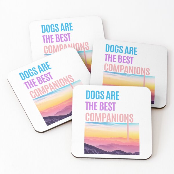 Item preview, Dogs Are the Best Companions designed and sold by ArtAndTell.