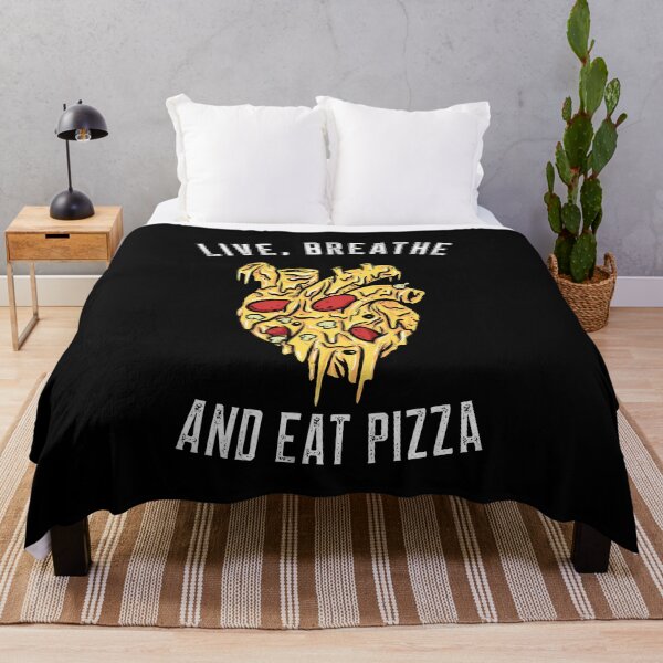 Item preview, Live, Breath and eat pizza designed and sold by MindBlownWill.
