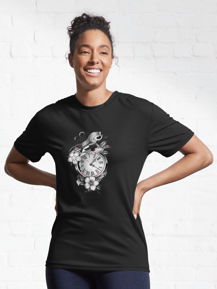 Imagen 6 de 7, Camiseta deportiva con la obra Puntada linda de Lilo&Stitch, diseñada y vendida por TrendyLuxShop.