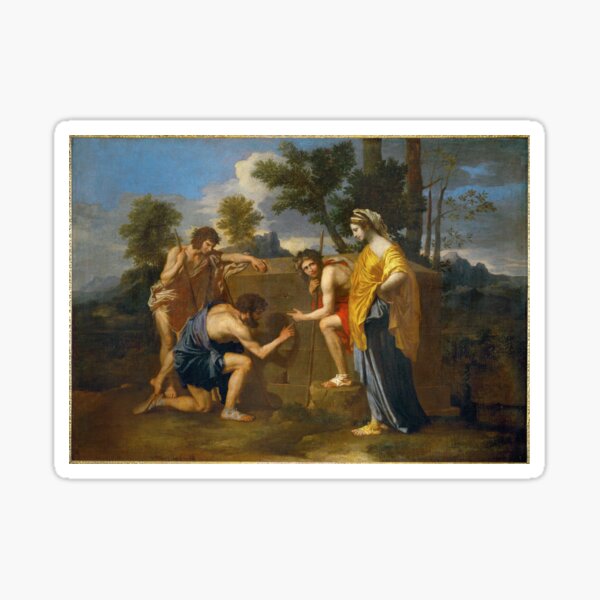 Item preview, Et in Arcadia ego by Nicolas Poussin 1637 designed and sold by sovereignseeker.