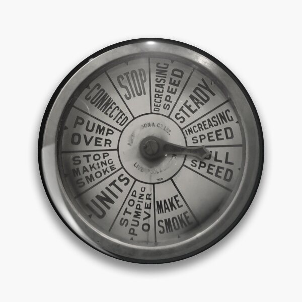 Item preview, Vintage Engine Dial In A World War Two Navy Ship, Vintage Style Photograph designed and sold by TrulyEpoque.