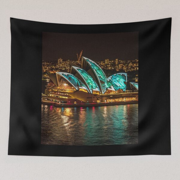 Item preview, sydney Opera House by night, Australia  designed and sold by Gaynor Burrows.