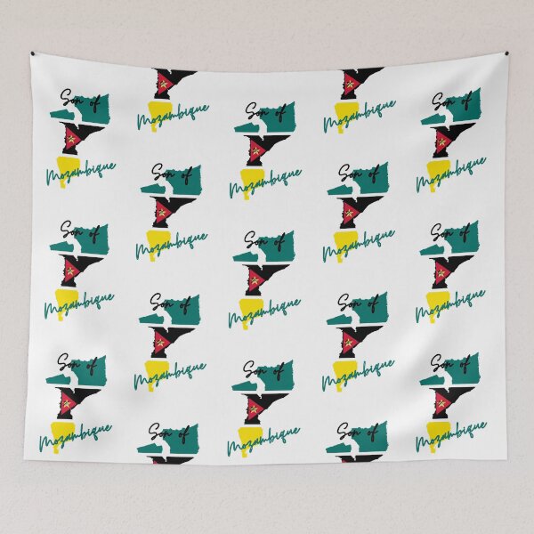 Item preview, Son of Mozambique Map Flag designed and sold by NovawayDirect.