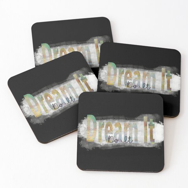 Item preview, "Dream It, Do It” Vintage Inspirational Quote designed and sold by JadedLilacsArt.