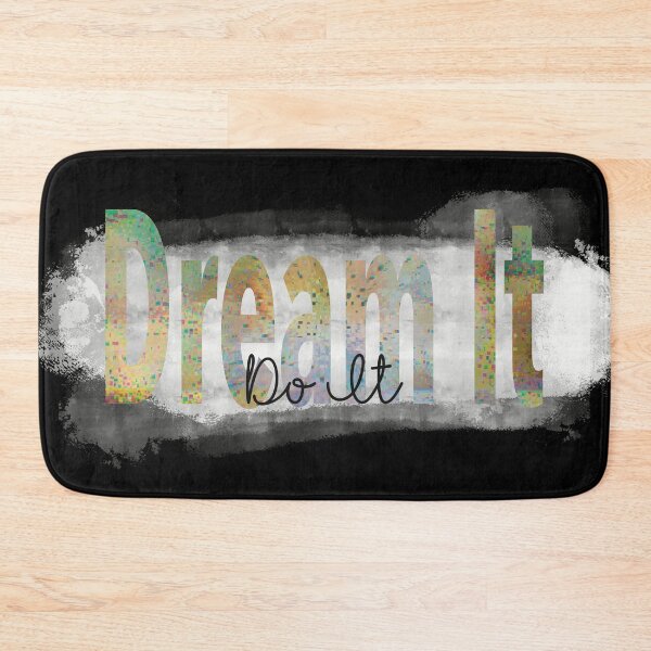 Item preview, "Dream It, Do It” Vintage Inspirational Quote designed and sold by JadedLilacsArt.