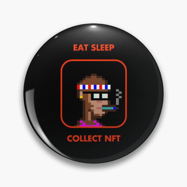 Item preview, Eat Sleep Collect NFT Monkey #33 designed and sold by patricklevar.
