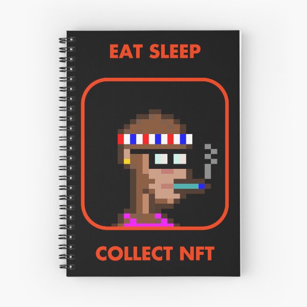 Item preview, Eat Sleep Collect NFT Monkey #33 designed and sold by patricklevar.