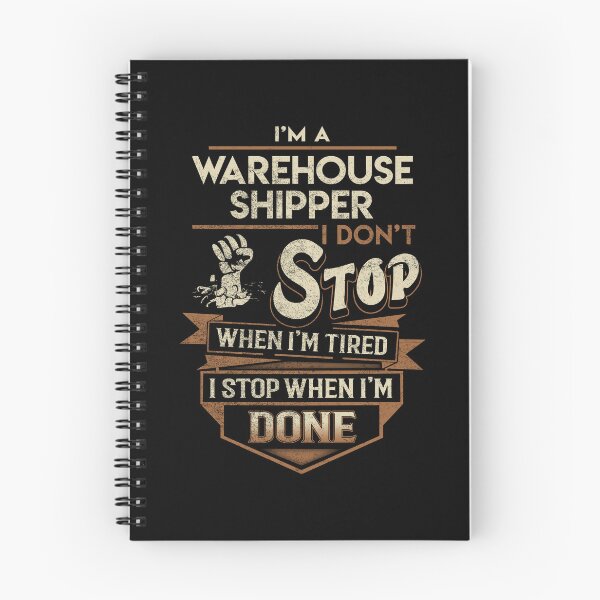 Item preview, Warehouse Shipper T Shirt - I Stop When Done Job Gift Item Tee designed and sold by natalinedk.