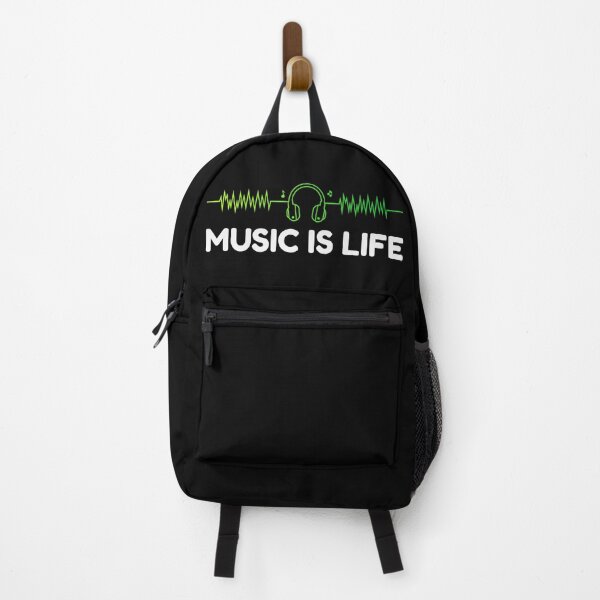 Item preview, Music is life, Heartbeat headphones designed and sold by MindBlownWill.