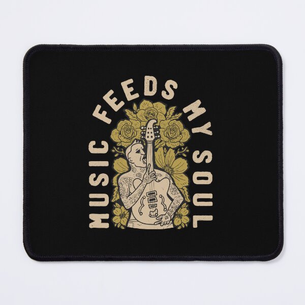 Item preview, Music Feeds My Soul Retro Style designed and sold by OODHA.