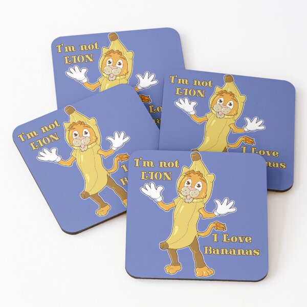 Item preview, Not Lion about Bananas designed and sold by ianablakeman.