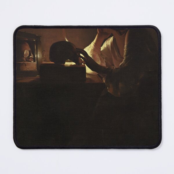 Item preview, Georges de La Tour, Magdalene at a Mirror or Repentant Magdalene, 1635-1640 designed and sold by sovereignseeker.
