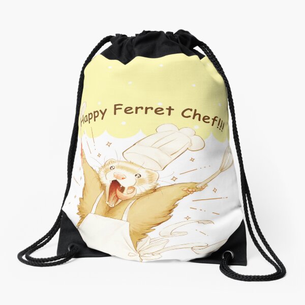 Item preview, Happy Ferret Chef!! designed and sold by ICHIGODAWASHI.