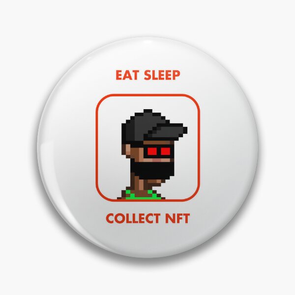 Item preview, Eat Sleep Collect NFT Monkey #34 designed and sold by patricklevar.
