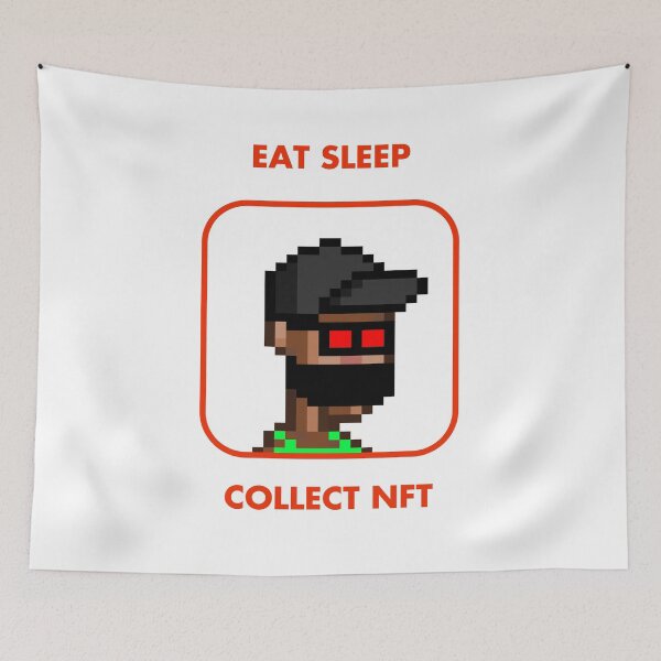 Item preview, Eat Sleep Collect NFT Monkey #34 designed and sold by patricklevar.