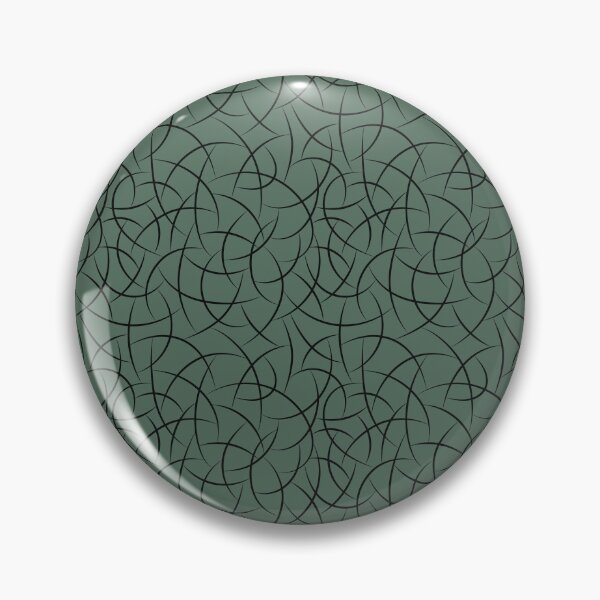 Item preview, Black and Green Abstract Crescent Shape Pattern Pairs Coloro 2022 Popular Color Wavelite 069-43-12 designed and sold by ColorOfTheYears.