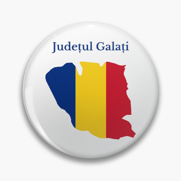 Item preview, Galati County Map Design, Romania. designed and sold by marosharaf.