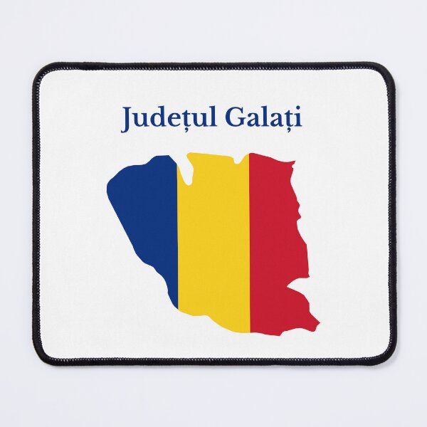 Item preview, Galati County Map Design, Romania. designed and sold by marosharaf.
