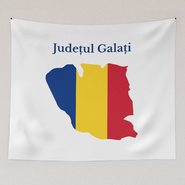 Item preview, Galati County Map Design, Romania. designed and sold by marosharaf.