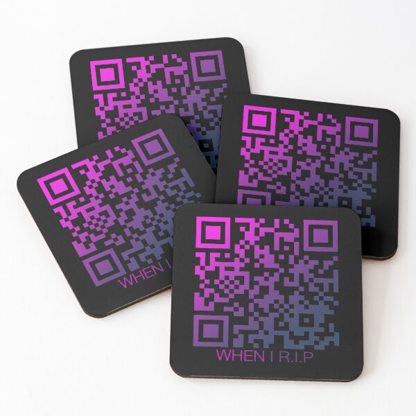 Item preview, Euphoria When I R.I.P QR Code designed and sold by hannahvira.