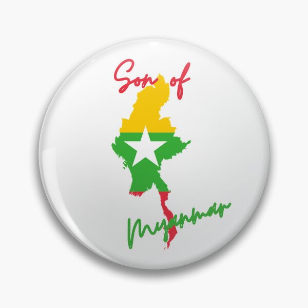 Item preview, Copy of Son of Myanmar Map Flag designed and sold by NovawayDirect.