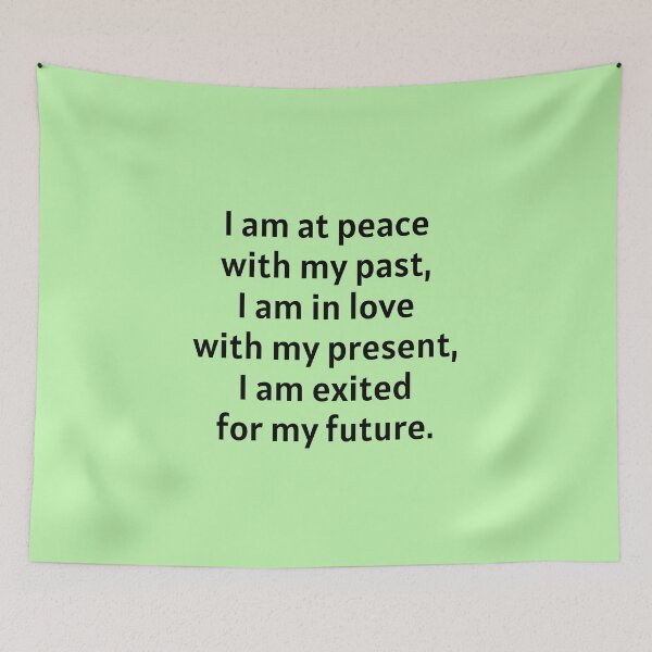 Item preview, I Am At Peace With My Past designed and sold by Manifest-Life.