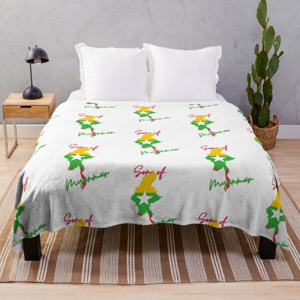 Item preview, Copy of Son of Myanmar Map Flag designed and sold by NovawayDirect.