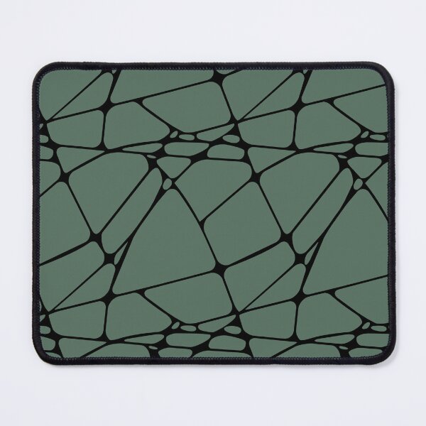 Item preview, Black and Green Abstract Mosaic Pattern 1 Pairs Coloro 2022 Popular Color Wavelite 069-43-12 designed and sold by ColorOfTheYears.