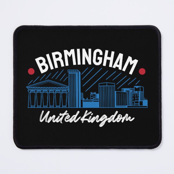 Item preview, Birmingham United Kingdom City Skyline designed and sold by KrisSidDesigns.