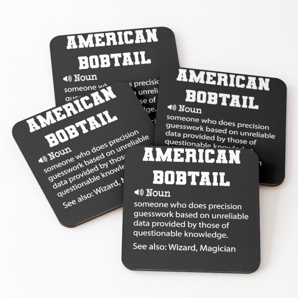 Artikelvorschau, Amerikanische Bobtail-Definition, lustiges amerikanisches Bobtail-Zitat, cooles Geschenk für amerikanischen Bobtail-Liebhaber entworfen und verkauft von ZAstore.