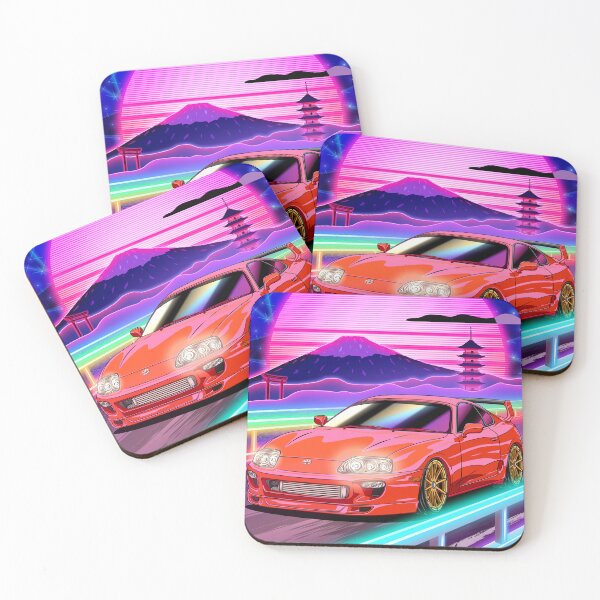 Artikelvorschau, Toyota Supra MK4 Vaporwave entworfen und verkauft von JDM Guyvit.