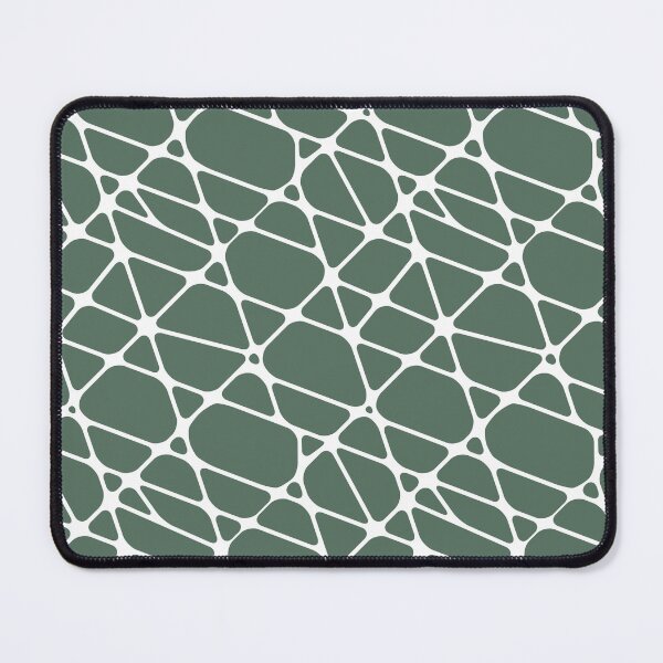 Item preview, Green and White Abstract Mosaic Pattern 2 Pairs Coloro 2022 Popular Color Wavelite 069-43-12 designed and sold by ColorOfTheYears.