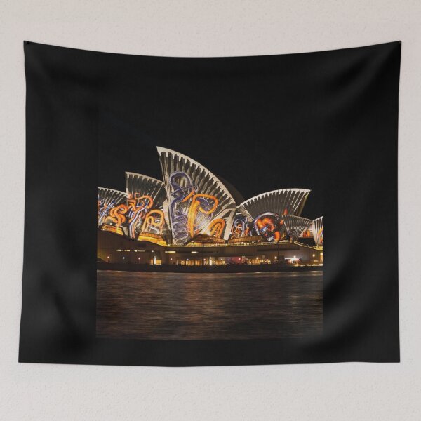 Item preview, Sydney Opera House by night, Australia  designed and sold by Gaynor Burrows.