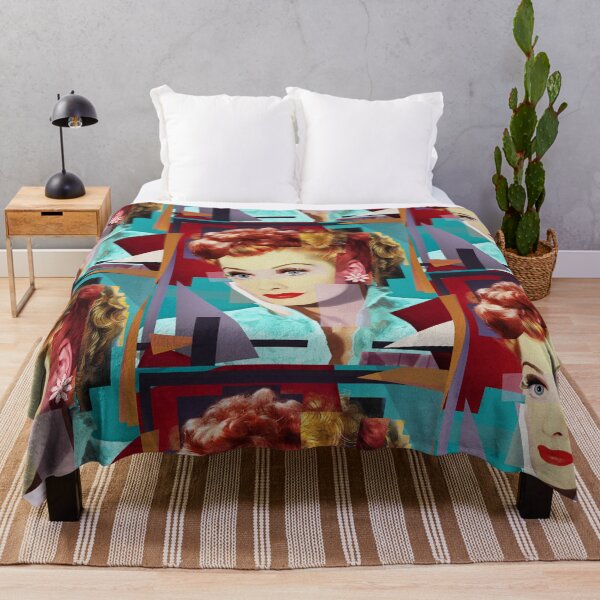 Item preview, Lucille Ball, crazy collage designed and sold by RebelPurpleGirl.