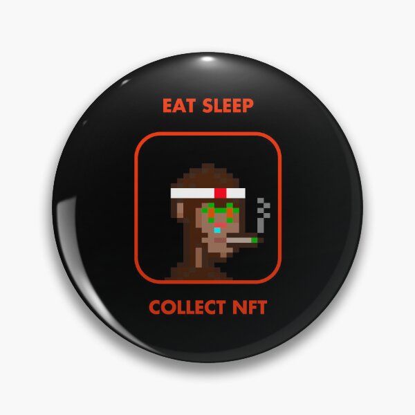 Item preview, Eat Sleep Collect NFT Monkey #35 designed and sold by patricklevar.